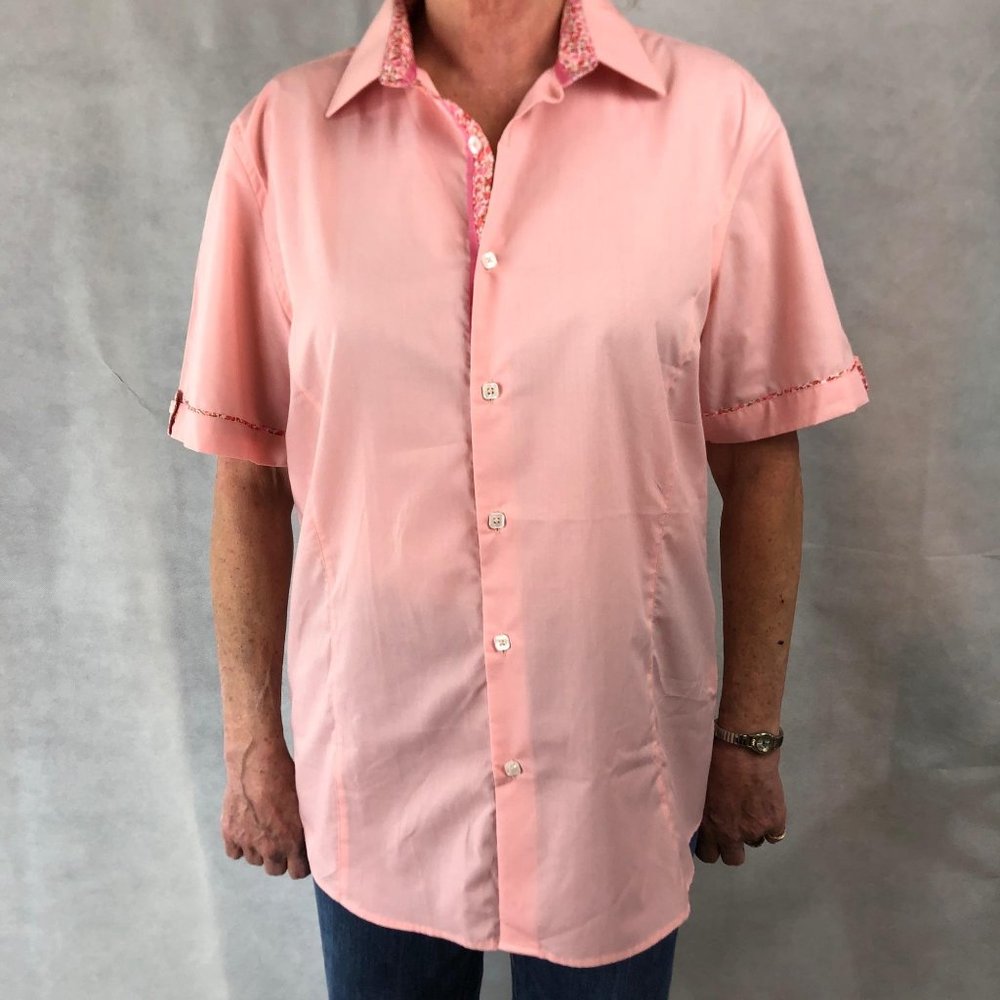 Rosso Milano Italy Modern-Fit Button-Up Shirt